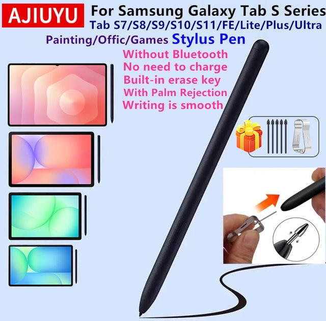 AJIUYU Stylus-Stift kompatibel mit Samsung Galaxy Tab S7 S8 S9 S10 S11 FE Plus Lite und Ultra ohne Bluetooth - Bild 1