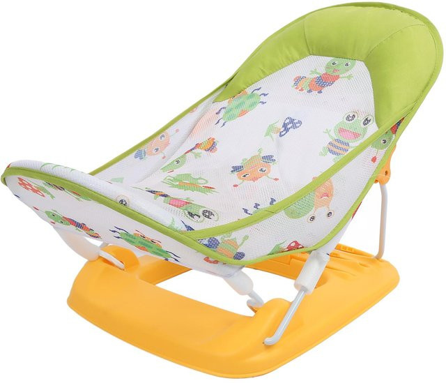 Klappbarer Babybadestuhl von TOMTOP JMS, rutschfest und ergonomisch mit 3 einstellbaren Höhen für die Badewanne - Bild 1