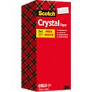 Scotch Klebeband Crystal transparent, 8 Rollen, B: 19 mm, L: 33 m - Bild 4