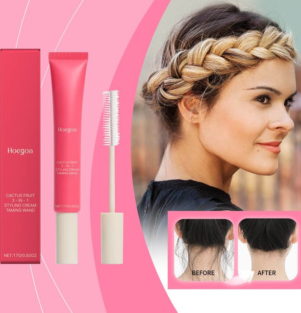 HOEGOA Haar Styling Creme, Lockiges Haar, Unisex - Bild 1