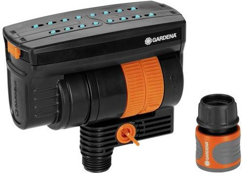 Gardena Pipeline Viereckregner Sprinklersystem in Schwarz mit Filter und App-Steuerung - Bild 1