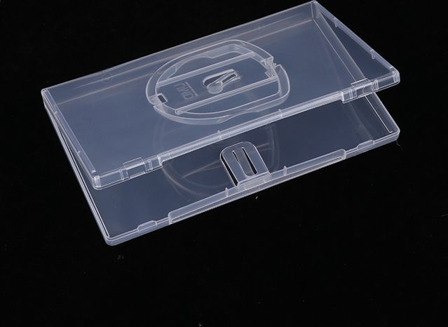 KOQZM Transparente Kunststoff Aufbewahrungsschale und Schutzbox für PSP Spiele Discs im Retro-Design - Bild 1