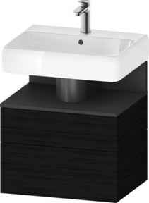 Duravit Waschtischunterschrank Qatego in Grau, B/T/H: 59 x 47 x 59 cm - Bild 1