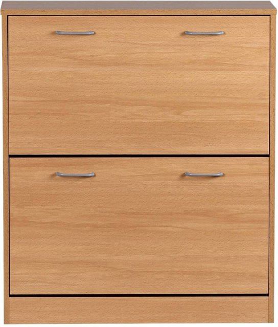 Schuhkipper Wohnling modern braun matt B/H/T: 24 x 87 x 75 cm - Bild 1