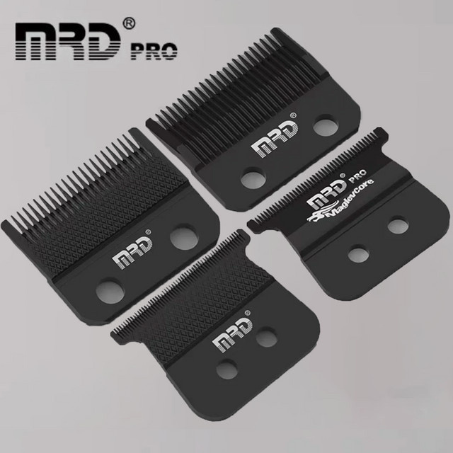 MRD Pro Professioneller Haarschneider für Herren in Schwarz mit Zubehör für Trimmer und Messer - Bild 1