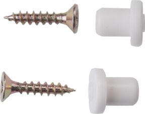 Dieckmann PT-Montageset 090, M5 14 aus Stahl und Kunststoff, verzinkt, Silber - Bild 1