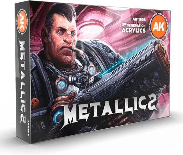 AK Interactive Metallics Set - Bild 1