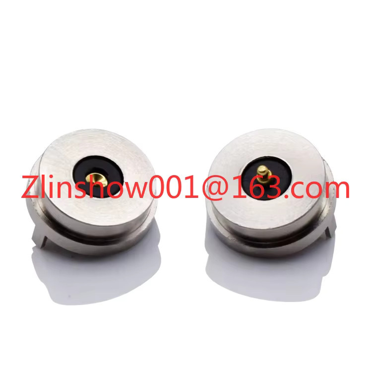 Magnetischer 2-Pin Pogo Pin Stecker DC Rund in Silber für 5V 2A - Bild 2