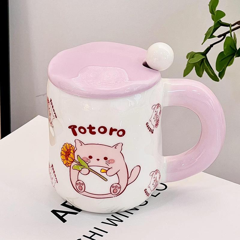 Niedlicher Keramikbecher mit dreidimensionalem Welpen-Design, 400 ml - Bild 1