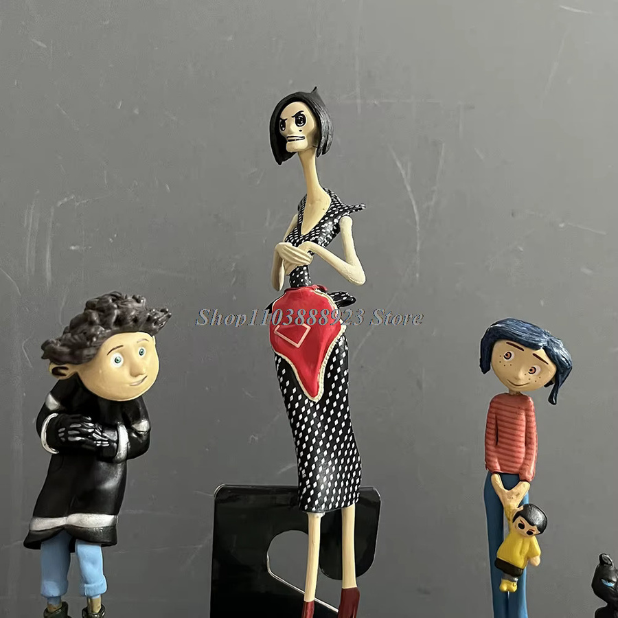 Bandai Coraline, Figurenset, bewegliche Gelenkfiguren, 3-teiliges Set, ab 14 Jahren - Bild 3