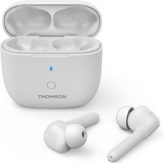 Thomson WEAR7811W True Wireless In-Ear Bluetooth Kopfhörer mit ANC und Mikrofon in Weiß - Bild 1