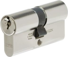 ABUS Profilzylinder A83N Double mit Messinggehäuse in Silber, Maße: 30/35 mm - Bild 1