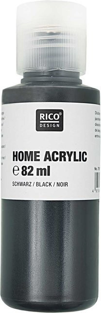 Rico Design Home Acryl Dekoration in Schwarz - Bild 1