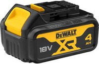 DeWalt Akku DCB182-XJ 18V 4Ah XR Li-Ion in Gelb - Bild 1
