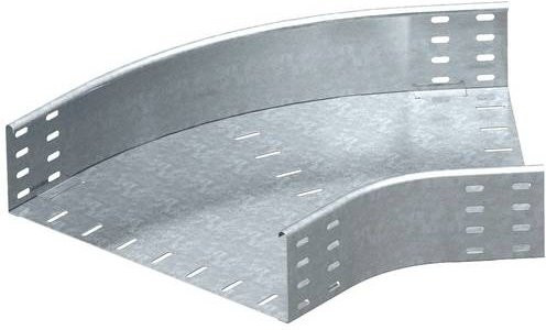 OBO Bettermann Bogen aus Metall in Silber, Breite: 55,0 cm, Höhe: 11,0 cm - Bild 1