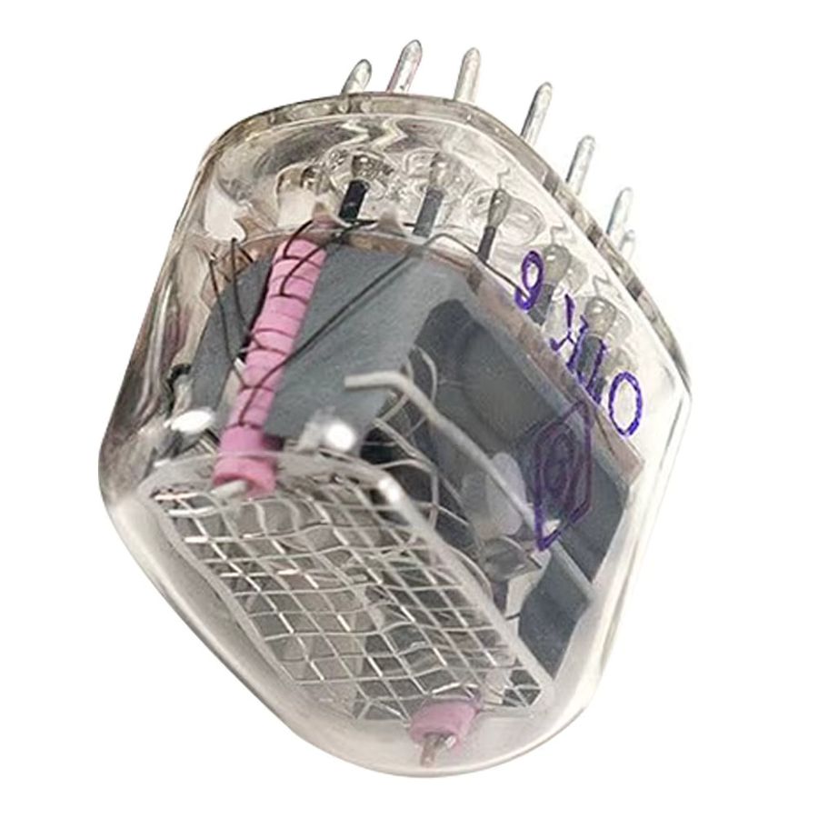 TOOLTOP IN-12 Glühneon-Röhrenuhr im Nixie-Stil mit Kaltkathoden-Digitalanzeige in Transparent - Bild 3