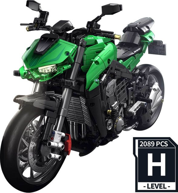 BXA Kawasaki Ed Z1000 Motorrad Modell, Bausteine, Fahrzeuge - Bild 1