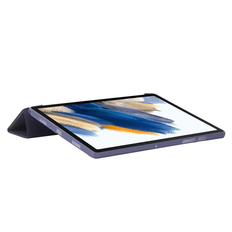 Magnetische TPU Schutzhülle mit Tri-Folding Ständer für Lenovo Xiaoxin Pad 2024 und Tab M11 TB330FU, Farben: Blau oder Grün - Bild 3