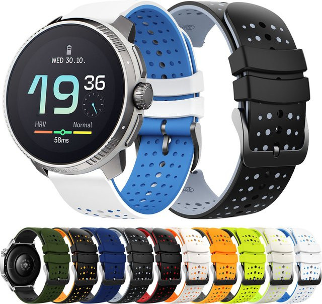 SUUNTO Uhrenarmband Silikon, 22 mm, Schwarz, Unisex - Bild 1