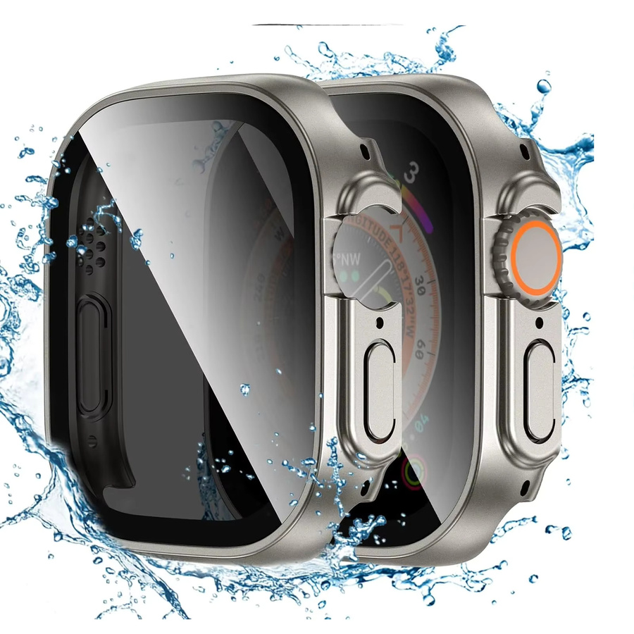 Apple Sichtschutzhülle für Apple Watch Ultra 2–3, 49 mm, gehärtetes Glas - Bild 6