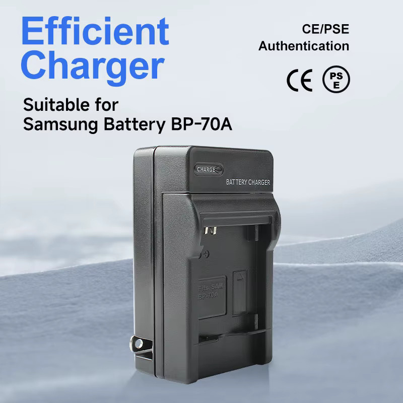 Samsung BP70A BP-70A Kamera-Akku-Ladegerät in Schwarz für PL80 PL90 SL50 SL600 SL630 PL120 PL170 - Bild 2
