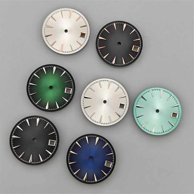 Uhrenzifferblatt CHIICSMART, Radialmuster, 29 mm, Unisex - Bild 1