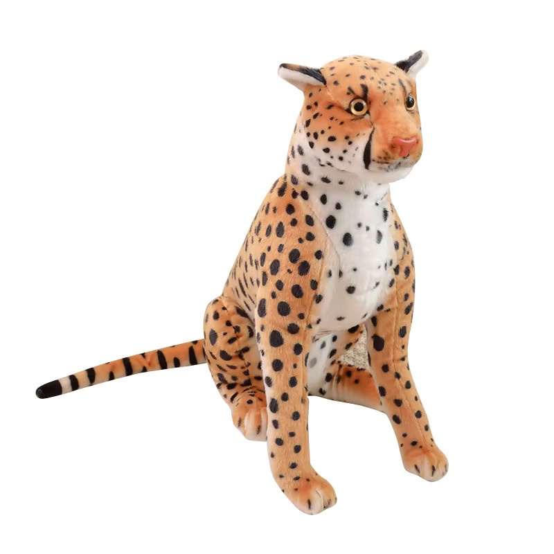 Leopard Gepard Plüschtier, Plüsch / Textil, Bunt / Mehrfarbig, Weiß - Bild 2