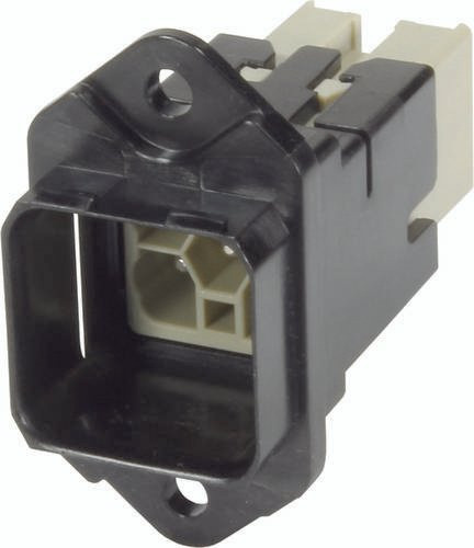 HARTING Wanddurchführung 09352310331 in Schwarz und Silber aus Kunststoff mit 5 Polen - Bild 1