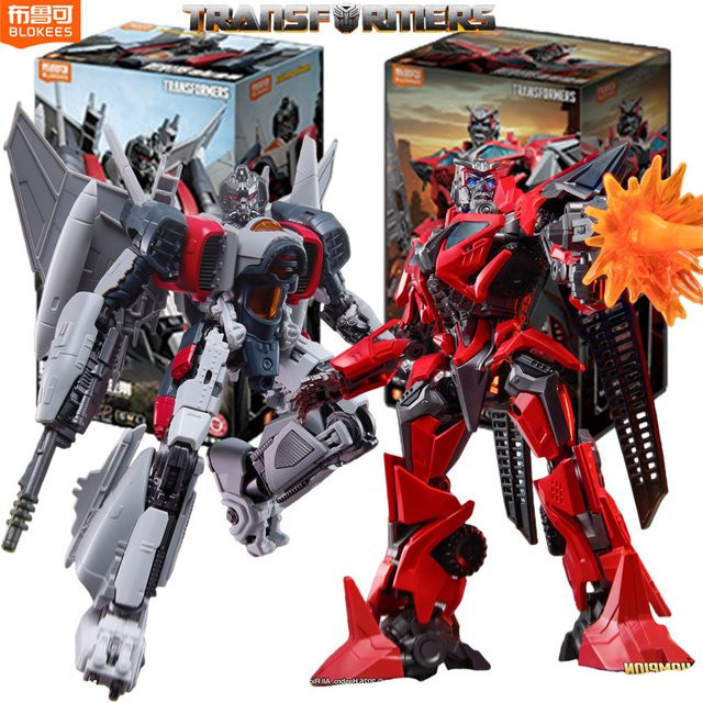 Blokees Transformers Optimus Prime Sentinel Prime Blitzwing, Actionfigur - Bild 1