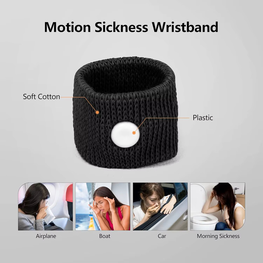 Akupressur-Armband gegen Reiseübelkeit, Unisex - Bild 4