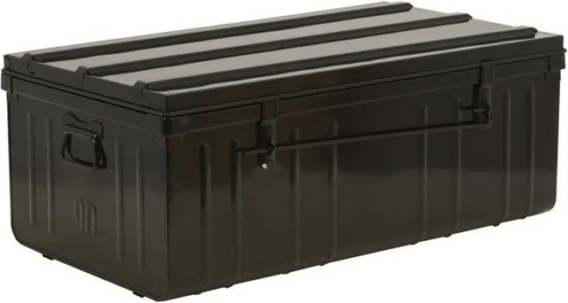 PROREGAL Metall Transportbox Anthrazit, feuerhemmend, abschließbar und stapelbar, B/T/H: 90 x 37 x 50 cm - Bild 1
