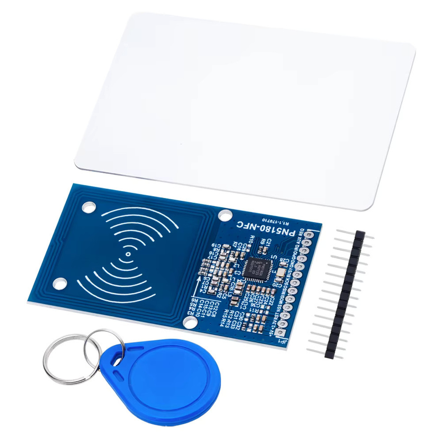 Egbo PN5180 NFC RFID Sensor ISO15693 Hochfrequenz IC Karte ICODE2 Reader Writer für Arduino in Blau - Bild 3