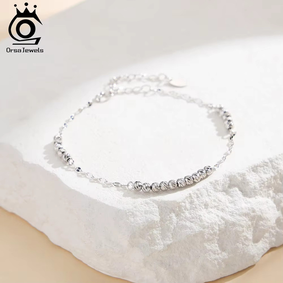 ORSA JEWELS Armband, 925 Silber, Perle, Damen - Bild 1