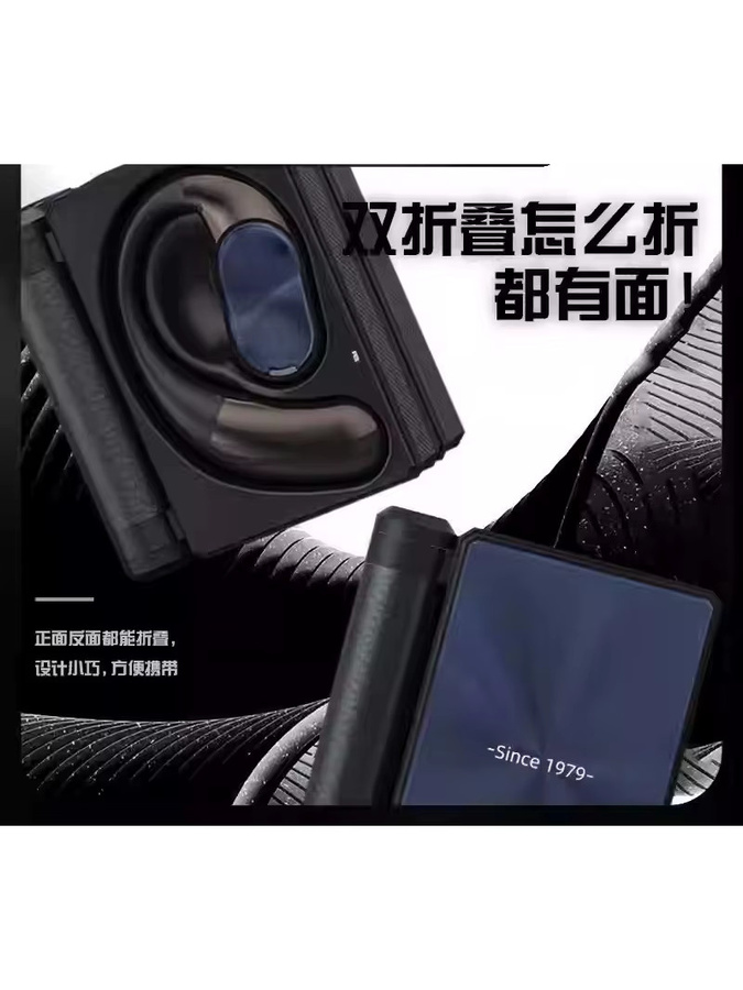 AC530 Bluetooth-Headset mit Knochenleitung und Geräuschreduzierung, wasserdichtes Sport-Headset in Schwarz - Bild 4