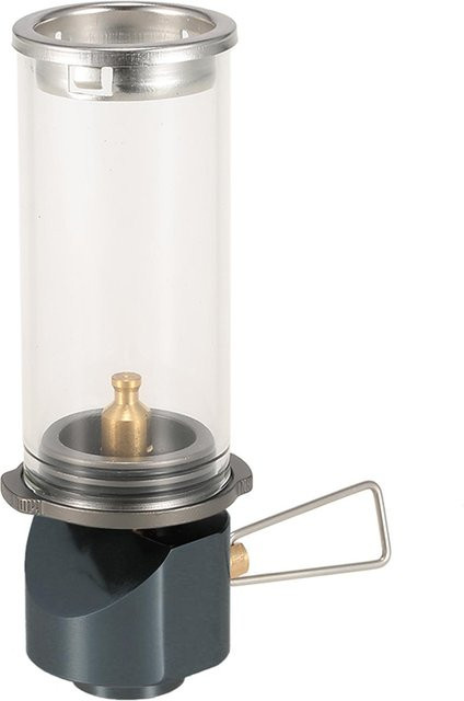TOMTOP JMS Tragbare Butangas-Lichtlaterne für Camping und Picknick in Transparent mit Glas und Aluminiumlegierung - Bild 1
