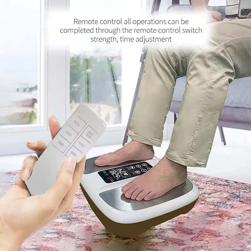 FULANG Fußmassagegerät mit Terahertz Biologischer Resonanz und Wellenenergie in Weiß - Bild 3