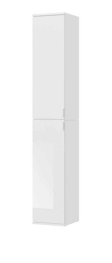 Inn.Furn Schuhschrank SystemX 2-türig Weiß Hochglanz B/T/H: 30 x 34 x 193 cm - Bild 1