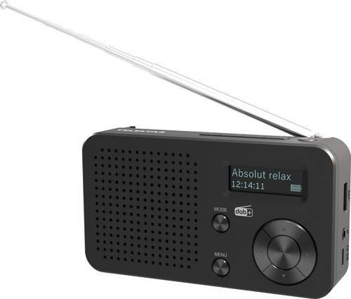 Telestar TOP 100 Akku-Radio DAB+ UKW mit Bluetooth und USB in Schwarz - Bild 1