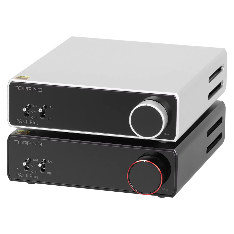TOPPING PA5 II Plus Desktop-Stereo-Leistungsverstärker in Schwarz mit 140W und TRS/RCA-Eingang - Bild 2
