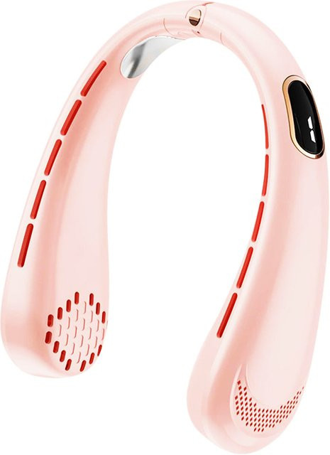 Tragbarer Mini Ventilator Techsuit H6, Rosa, wiederaufladbar - Bild 1
