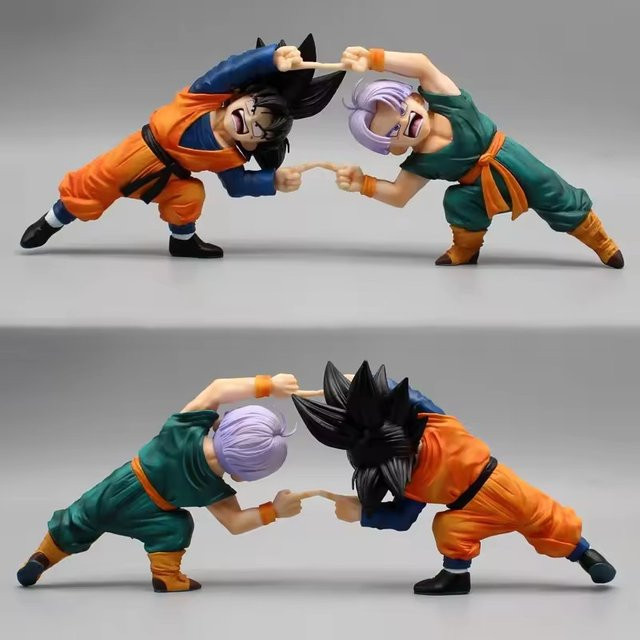 Bandai Dragon Ball Z Son Goten Trunks Gotenks Actionfiguren, 10cm - Bild 1