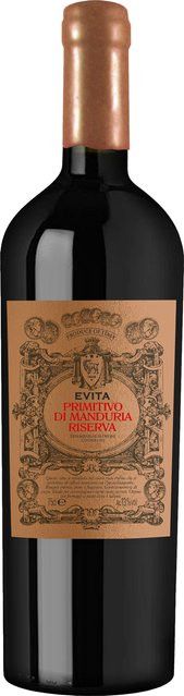 Evita Primitivo Rotwein, Primitivo, Apulien, 2021, trocken, 14,0 %, 0,75 l - Bild 1