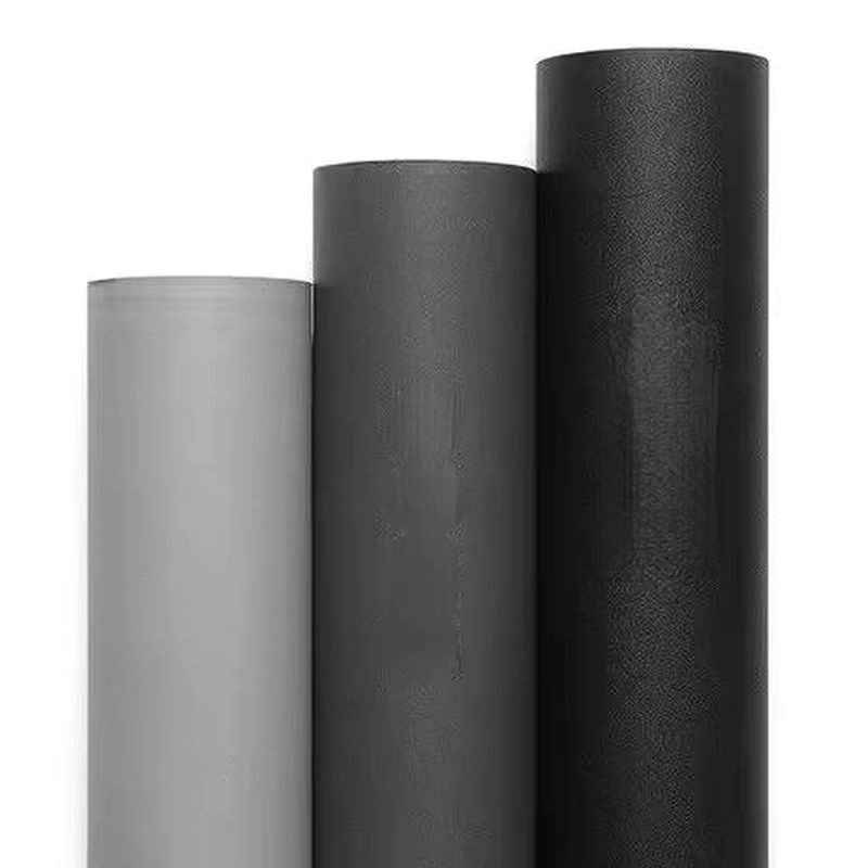 Selbstklebende Vinyl Tapete LUCK AMY in Weiß Grau Schwarz, 5m Matte Wandgestaltung für Wände, Tisch und Türen - Bild 5