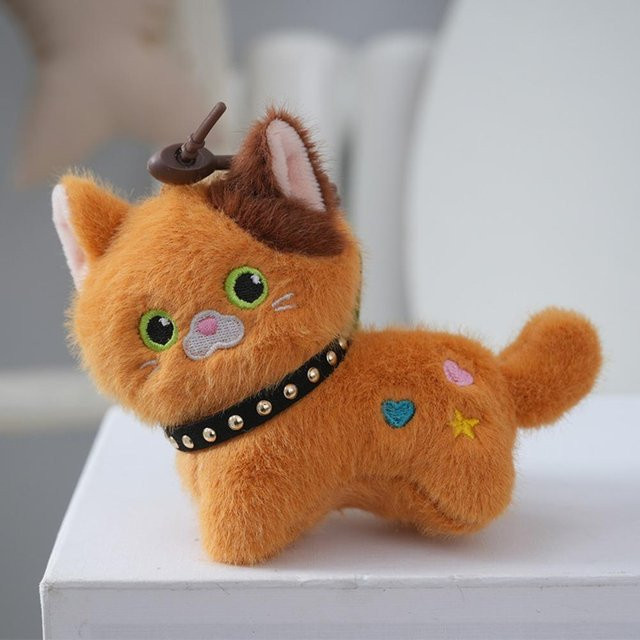Yiran toy Anhänger Katze, Plüschtier, brown, Kinder, Mädchen - Bild 1