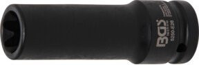 BGS Kraft-Steckschlüssel-Einsatz E-Profil tief 5250-E26 mit 20 mm 3/4 Zoll Antrieb und SW E26 mm in Schwarz - Bild 1