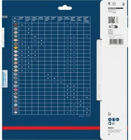 Bosch EXPERT Wood Kreissägeblatt mit Carbide-Spitzen, Durchmesser: 250 mm, Bohrung: 30 mm, Z48, Blau - Bild 1