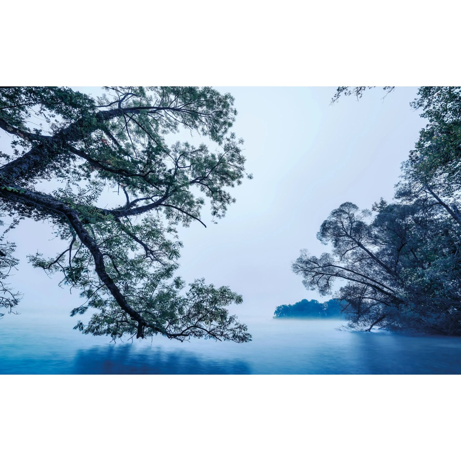 Komar Fototapete Vlies Blue Waters, Farbe: Blau, B x H: 400 x 250 cm - Bild 2
