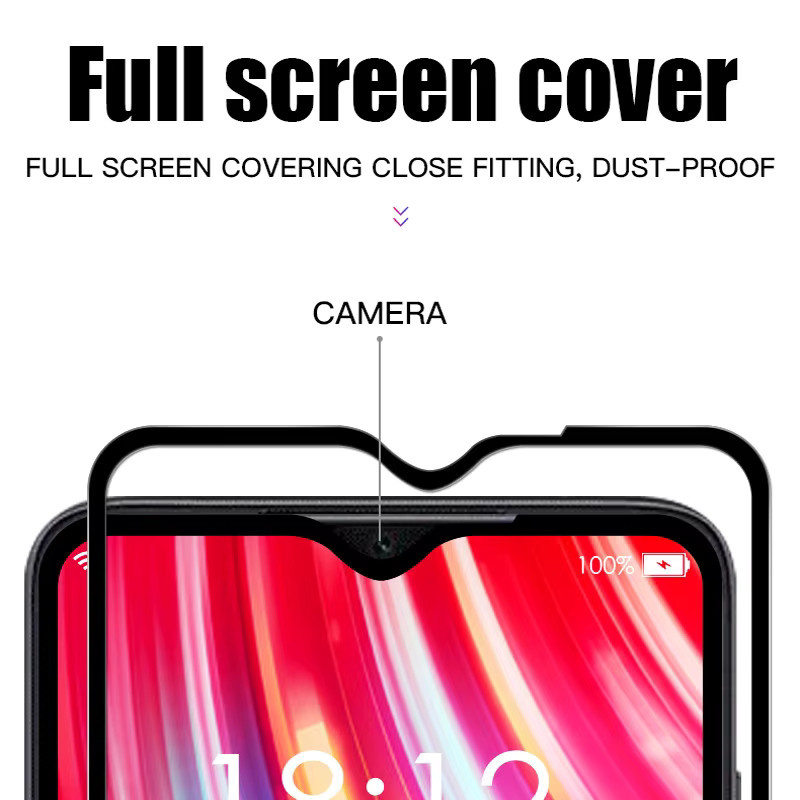 3er-Set Displayschutzfolie aus gehärtetem Glas für Xiaomi Redmi 8 9 10A 10C 13C 14C und Redmi Note 12 13 Pro in Transparent - Bild 3