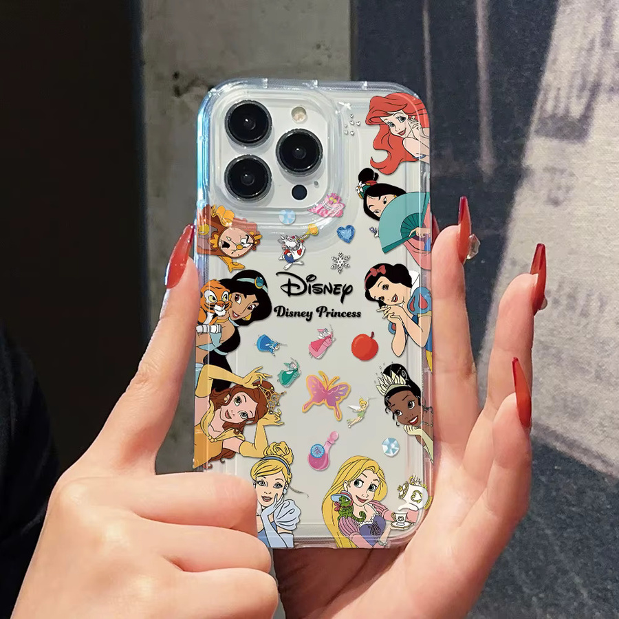 Disney Prinzessinnen Hexen und Bösewichte Handyhülle für iPhone 11 bis iPhone 17 Air transparent - Bild 2