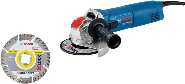 Bosch Professional Winkelschleifer GWX 14-125 in Blau - Bild 1